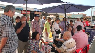 Nacionalna društva Crvenog križa diljem svijeta, potaknuta inicijativom Međunarodne federacije društava Crvenog križa i Crvenog polumjeseca (IFRC), obilježila su i ove godine Svjetski dan prve pomoći. Ovo je bila još jedna prilika da se ukaže na važnost p Nacionalna društva Crvenog križa diljem svijeta, potaknuta inicijativom Međunarodne federacije društava Crvenog križa i Crvenog polumjeseca (IFRC), obilježila su i ove godine Svjetski dan prve pomoći. Ovo je bila još jedna prilika da se ukaže na važnost p