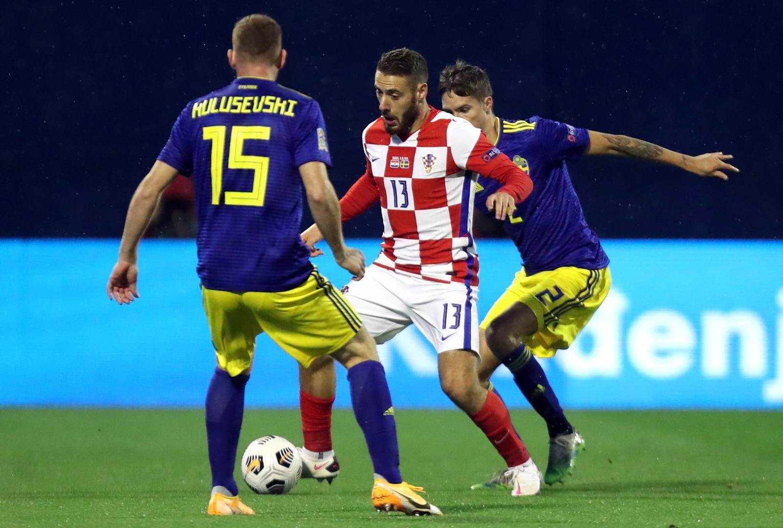 Liga nacija: Hrvatska – Švedska Liga nacija: Hrvatska – Švedska
