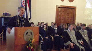 Sveuciliste u Zadru, svecana dvorana – proslava 13. obljetnice obnove