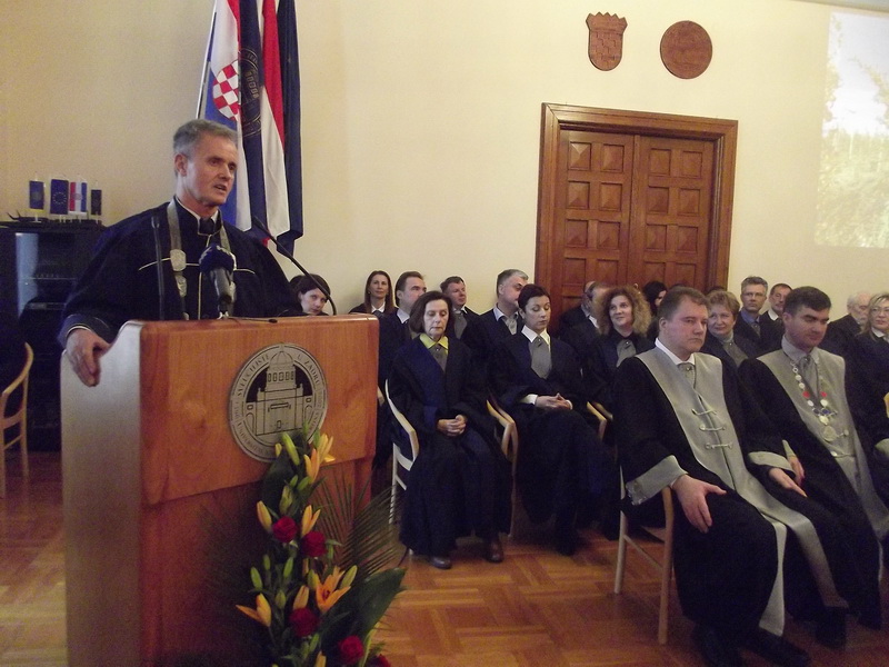 Sveuciliste u Zadru, svecana dvorana – proslava 13. obljetnice obnove