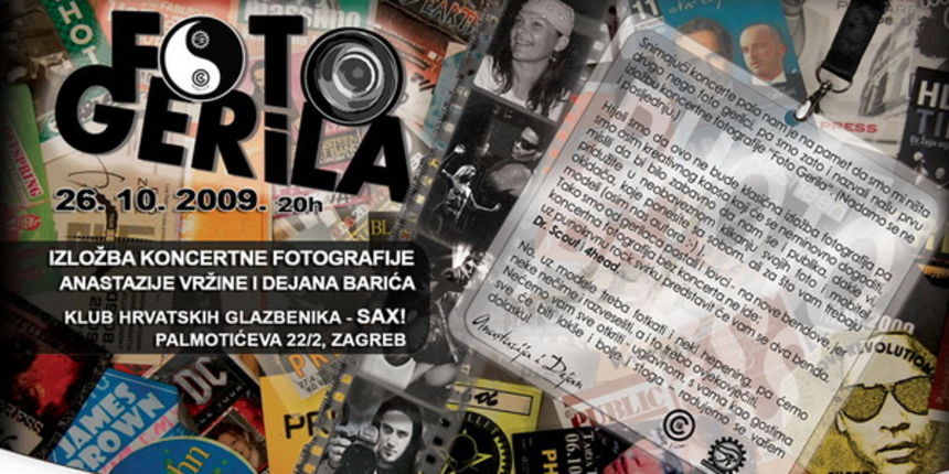 Foto Gerila izlozba koncertne fotografije