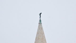 Bura i snijeg u Zadru 1. veljače 2012, Foto: Duje Surać