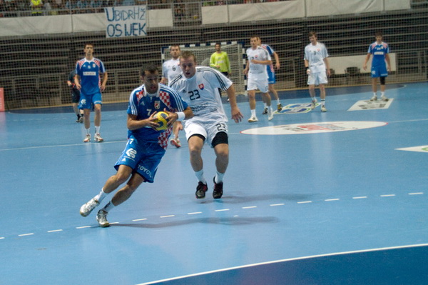 Zadar: Hrvatska-Slovacka 34-21, Foto: Sasa Cuka