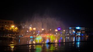 Zadrani oduševljeni hologramskim božićnim drvcem