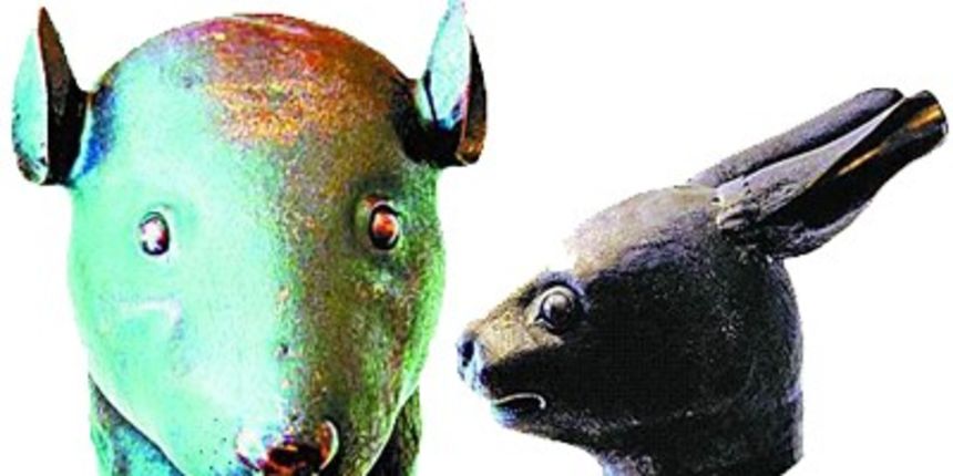 Zec i štakor – skulpture