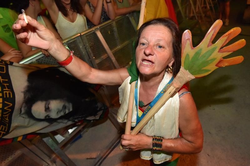 Manu Chao, jedan od najomiljenijih bendova na ovim prostorima, odrzali su veceras koncert na zadarskom Jazine Open Airu. Photo: Dino Stanin/PIXSELL Manu Chao, jedan od najomiljenijih bendova na ovim prostorima, odrzali su veceras koncert na zadarskom Jazine Open Airu. Photo: Dino Stanin/PIXSELL