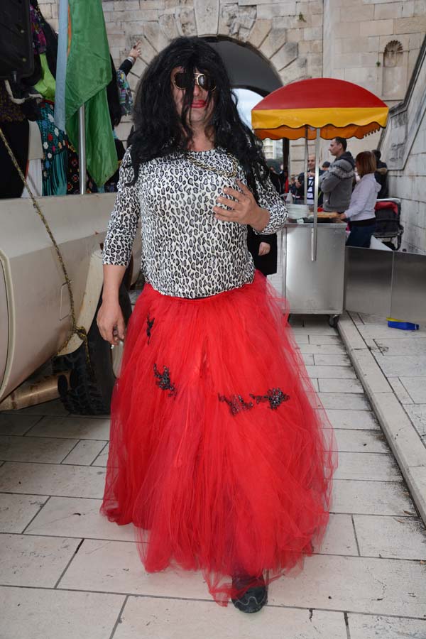 Stanarske maškare u karnevalskoj povorci, foto Iva Perinčić