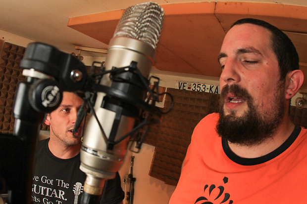 Na snimanju novog albuma Sexymotherfuckersa, Foto: Leo Banić