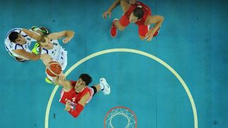 Arena Zagreb, Zagreb – Pripremni turnir za EuroBasket 2015., Hrvatska – Estonija. Photo: Igor Kralj i Marko Lukunic/PIXSELL Arena Zagreb, Zagreb – Pripremni turnir za EuroBasket 2015., Hrvatska – Estonija. Photo: Igor Kralj i Marko Lukunic/PIXSELL
