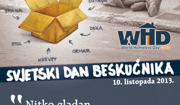 10. listopada – Svjetski dan beskućnika
