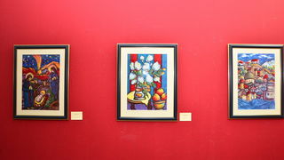 Svečano otvorena izložba slika fra Petra Perice Vidića