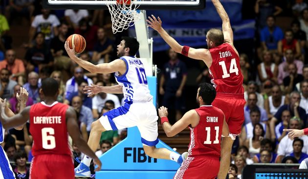 Hrvatska – Grčka, foto: fiba
