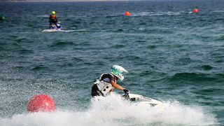Vir: Slobodan trening na plaži Jadro pred utrke Alpe Adria Jest Ski Toura. Foto: Kažimir Škrbić/Virski list