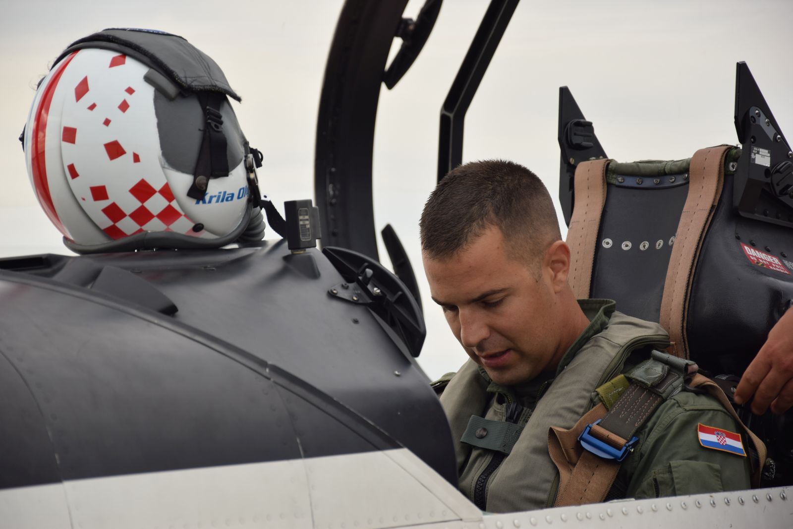 Odlazak Krila Oluje u Ćešku