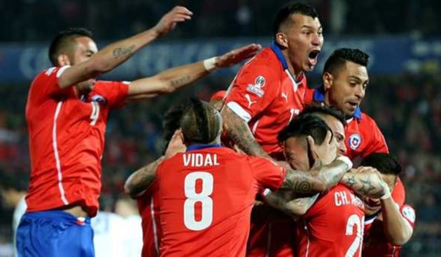 Čileanska nogometna reprezentacija, foto: ca2015.com