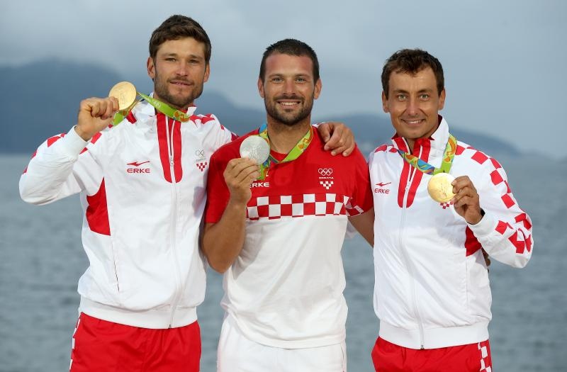 Rioe de Janeiro. Olimpijski prvaci u klasi 470, Šime Fantela i Igor Marenić. Photo. Igor Kralj/PIXSELL Rioe de Janeiro. Olimpijski prvaci u klasi 470, Šime Fantela i Igor Marenić. Photo. Igor Kralj/PIXSELL