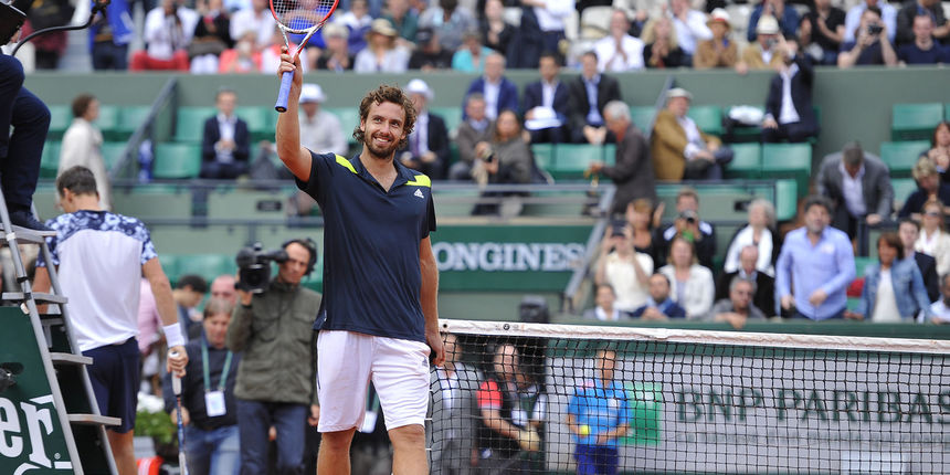 Ernests Gulbis, foto: rolandgarros Ernests Gulbis, foto: rolandgarros
