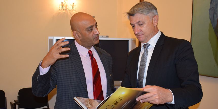 Nj. E. Sandeepa Kumar u zadru Nj. E. Sandeepa Kumar u zadru