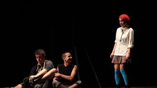 U suradnji HNK Zadar i Kazališne udruge “Igrajmo se” premijerno je izvedena predstava “Sasvim sam popubertetio” u režiji Žane Bumber. foto: Iva Perinčić U suradnji HNK Zadar i Kazališne udruge “Igrajmo se” premijerno je izvedena predstava “Sasvim sam popubertetio” u režiji Žane Bumber. foto: Iva Perinčić