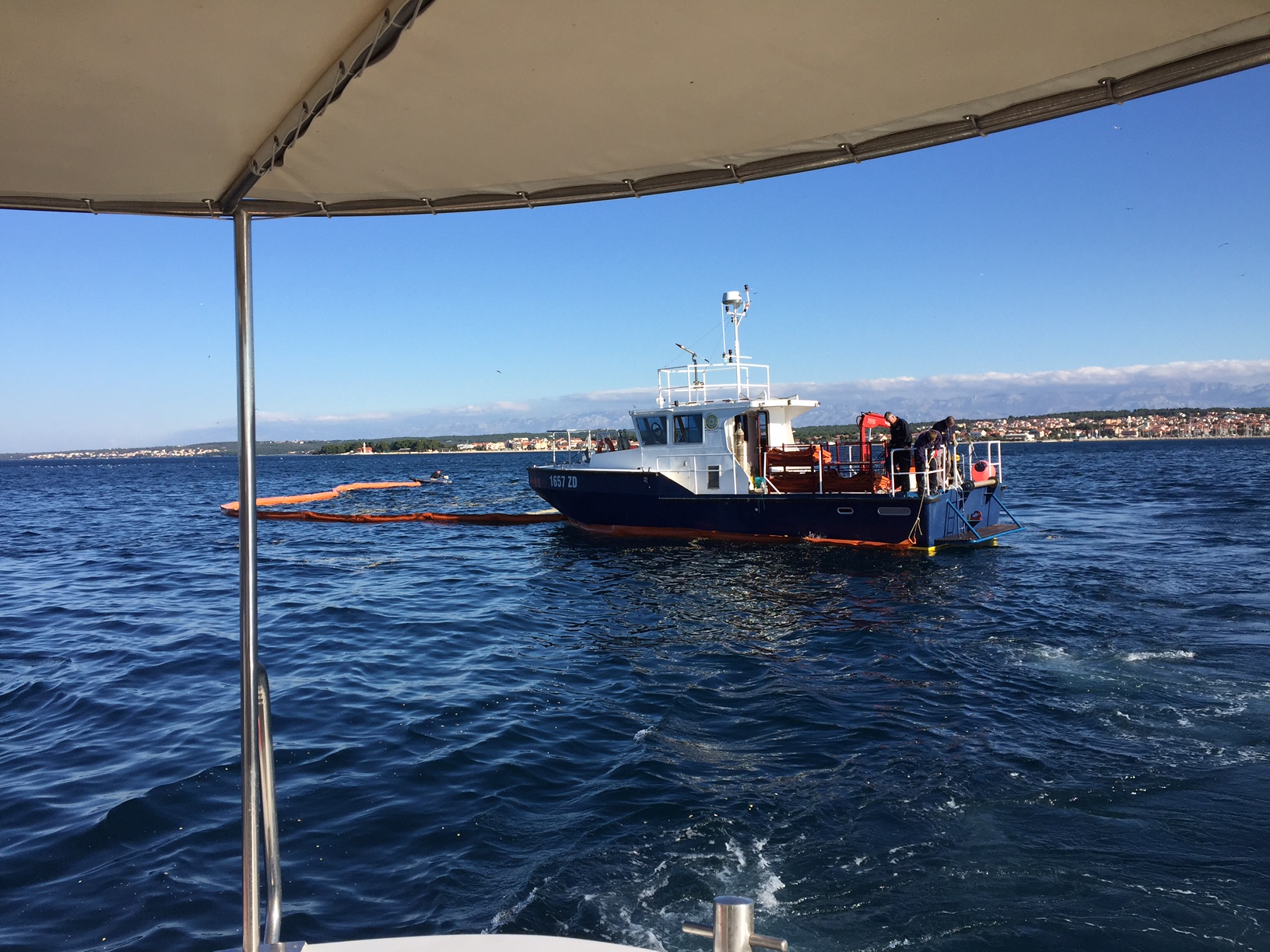 Vježba intervencije kod iznenadnog onečišćenja mora