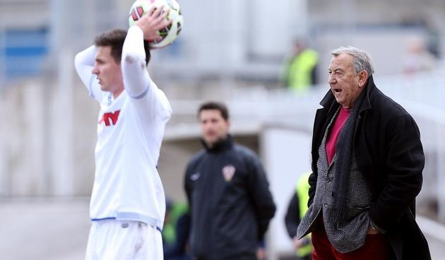 Trener Hajduka Stanko Poklepovic. Photo: Goran Stanzl/PIXSELL