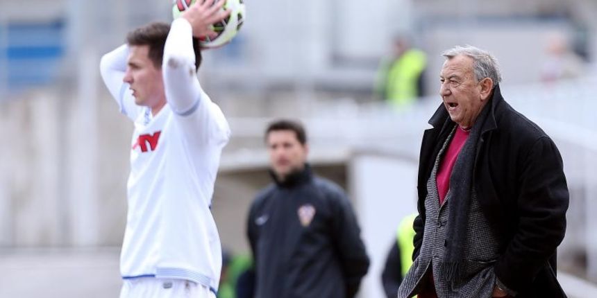 Trener Hajduka Stanko Poklepovic. Photo: Goran Stanzl/PIXSELL Trener Hajduka Stanko Poklepovic. Photo: Goran Stanzl/PIXSELL