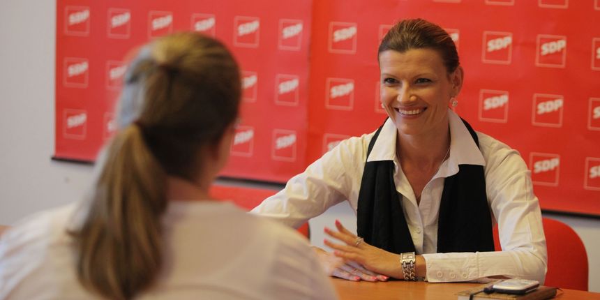 SDP u razgovoru s građanima, foto: GO SDP Zadar