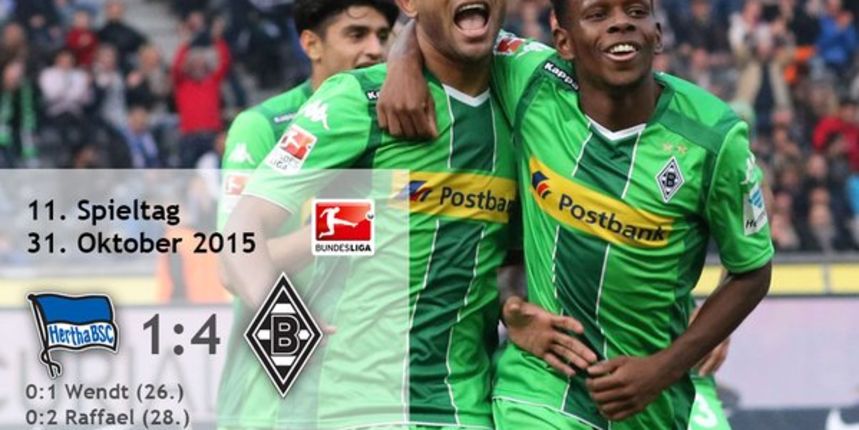 Hertha – Borussia M. 1-4, foto: twitter Hertha – Borussia M. 1-4, foto: twitter