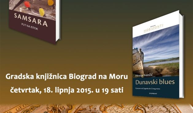 Hrvoje Ivančić u biogradskoj knjižnici