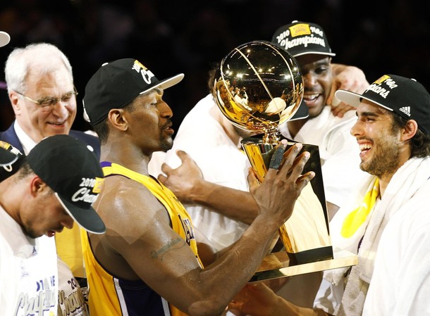 LA Lakers, prvaci NBA lige u sezoni 09/10, foto: daylife.com LA Lakers, prvaci NBA lige u sezoni 09/10, foto: daylife.com