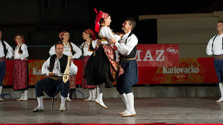 Bibinje: Nastup ansambla Lado, foto: Leo Banić