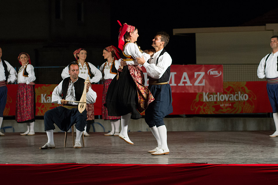 Bibinje: Nastup ansambla Lado, foto: Leo Banić