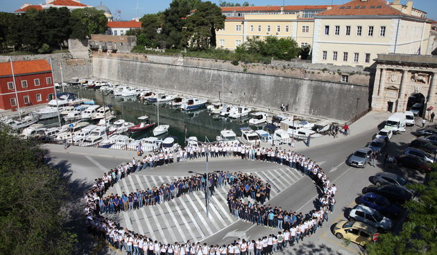 Budući pomorci na 461. milenijskoj fotografiji Šime Strikomana, foto: Šime Strikoman
