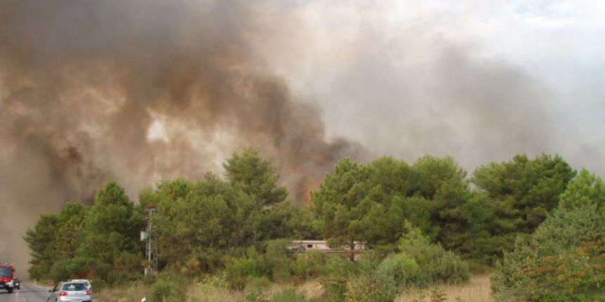 Požar na Bokanjcu, 15. kolovoza 2008. Požar na Bokanjcu, 15. kolovoza 2008.