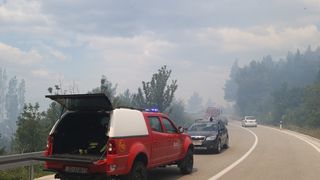 Požar na padinama Biokova Požar na padinama Biokova