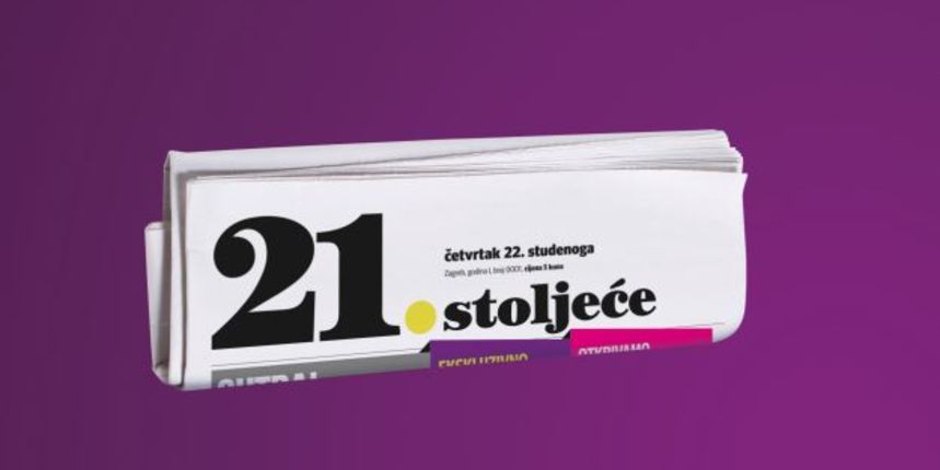 Na kioscima nove dnevne novine 21. stoljeće