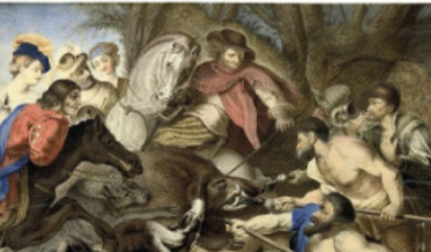 Rubens, Lov na veprove u Kaledoniji, foto: profitiraj.hr