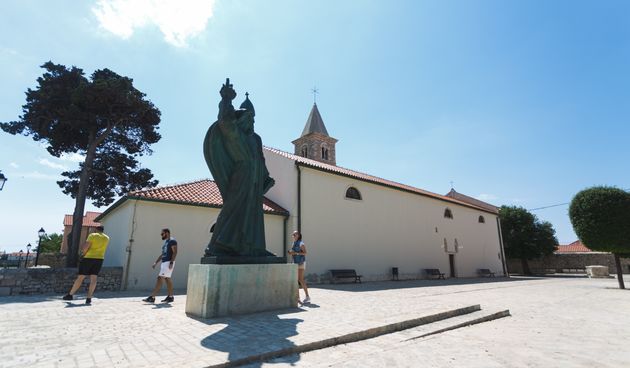 Grad Nin bez turista, plaže i dalje puste