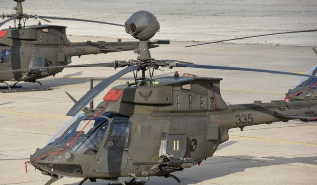Zemunik: Predstavljena Eskadrila helikoptera OH-58D Kiowa Warrior
