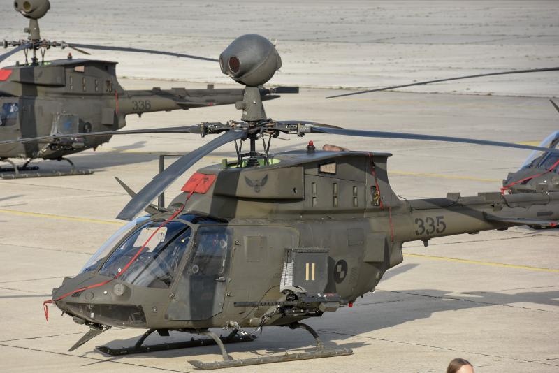 Zemunik: Predstavljena Eskadrila helikoptera OH-58D Kiowa Warrior