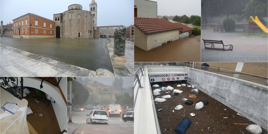 Poplava Zadar Poplava Zadar