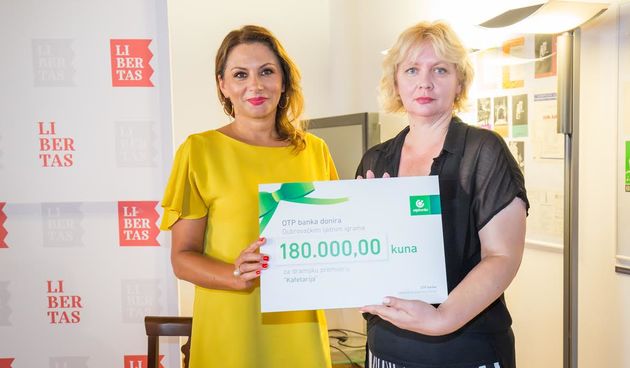 Josipa Vodenac uručila je donacijski ček Paulini Njirić