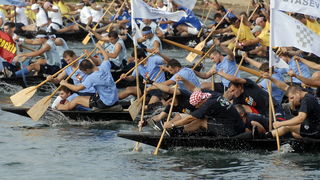 Metkovic, 140810.
Trinaesti maraton ladja vozi se od Metkovica do Ploca u duzini od 22,5 kilometara. U maratonu je nastupilo oko 600 veslaca u 35 ladjarskih posada.
Foto: Denis Jerkovic / Cropix