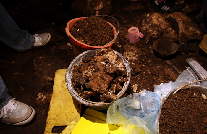 Zadar, 060712.
Predstavljanje novih arheoloskih nalaza iz spilje neandertalaca iz srednjeg paleolitika. Spilja se nalazi u kanjonu ispod utvrde Klicevica u blizini Benkovca. Arheolozi su pronasli ostatke alata kojima su se sluzili neandertalci prije 40 ti