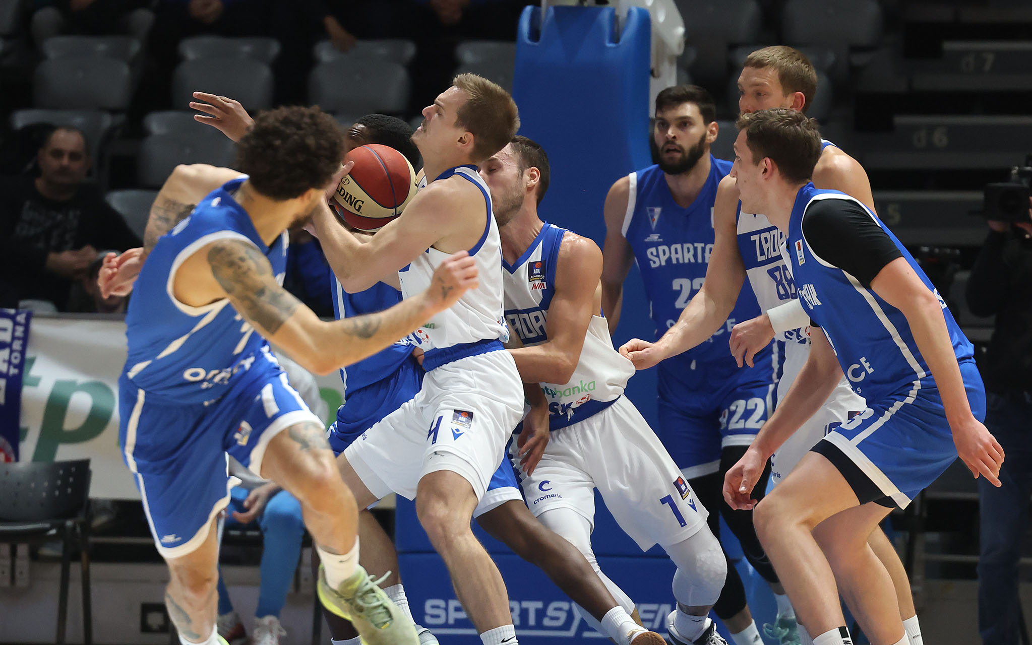 AdmiralBet ABA liga, 14. kolo: KK Zadar – Spartak Office Shoes 76-66 AdmiralBet ABA liga, 14. kolo: KK Zadar – Spartak Office Shoes 76-66