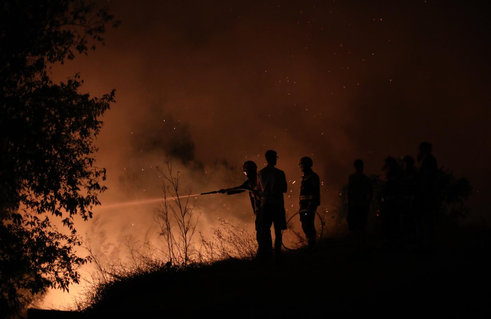 Tučepi: Požar se širi, zahvatio ranč i kuće, vatrogasci u akciji