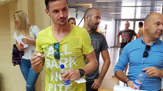 U organizaciji sekcije HZSN Zadar u dvorani 1 SC Višnjik održana je akcija dobrovoljnog darivanja krvi na kojoj je prikupljeno 25 doza tekućine koja život znači. Foto: Mladen Malik