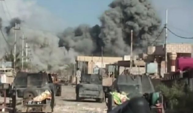 ISIS u bijegu iz Ramadija, Foto: youtube