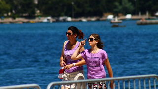 Ljetni šušur na zadarskoj rivi