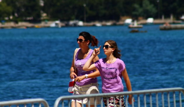 Ljetni šušur na zadarskoj rivi